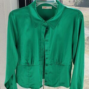 Shamrock Green Long Sleeve Top